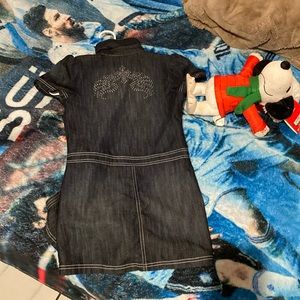 Vintage dress with design